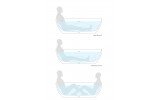 Aquatica Corelia Freestanding Solid Surface Bathtub, model 2018 Ergonomics Scheme (web)